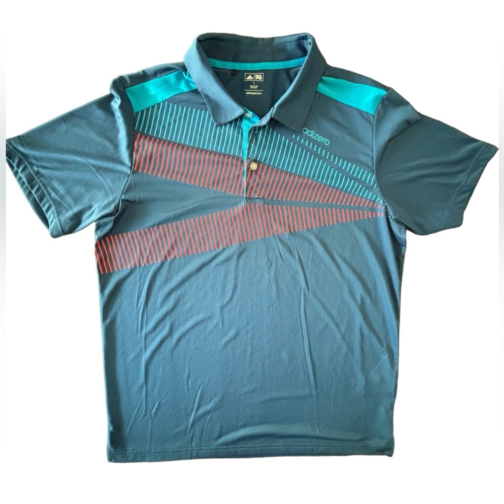 Adidas-‎ Golf polo- Large- Like new condition!!!